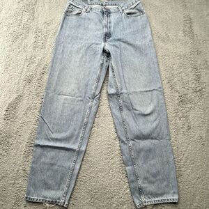 Levi's 560 Blue Jeans Mens 36x33 Comfort Fit Baggy Loose Tapered Leg Distressed